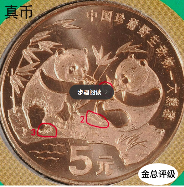 如何鉴别珍惜动物大熊猫纪念币